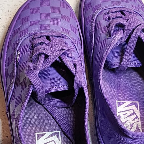 Vans Shoes Vans Authentic Tonal Checkerboard Skate Shoe Electric